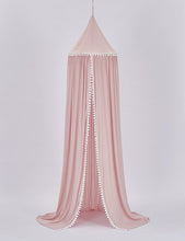 Load image into Gallery viewer, Baby Bed Tent Infant Hairball Round Hung Dome