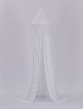 Load image into Gallery viewer, Baby Bed Tent Infant Hairball Round Hung Dome